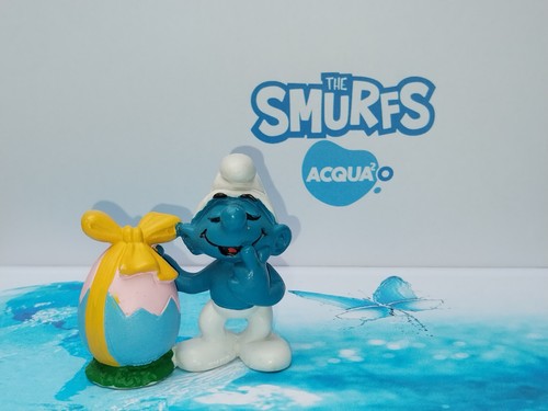 Puffi puffo pasquale uovo - puffi,