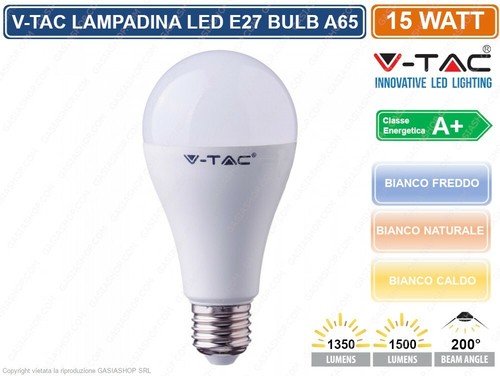 Lampadina led tac 2015 - led, v-tac