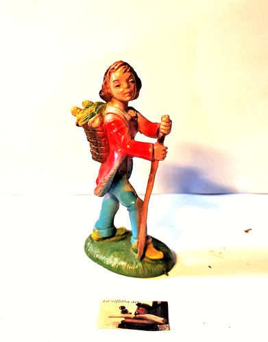 Pastore figurino per presepe - pastore,