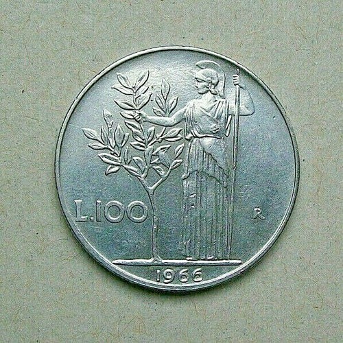 1966 100 lire minerva - 1966,