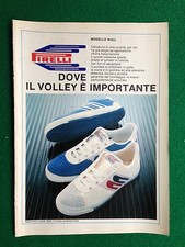 (S56) Pubblicità Advertising Clipping 24x18 cm (1985) PIRELLI SCARPE SHOES
