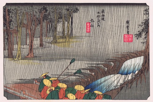 Hiroshige stazioni del - -,