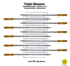 Triple - Set di 10 spiedini
