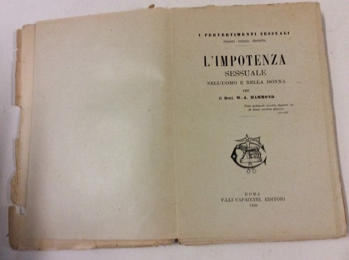 Impotenza sessuale - l',