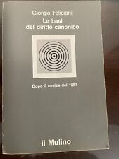 Feliciani G. - Le basi del diritto canonico [1979] Il Mulino