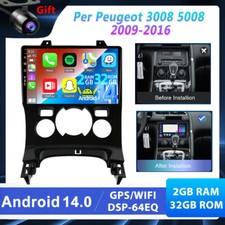 9''Per Peugeot 3008 5008