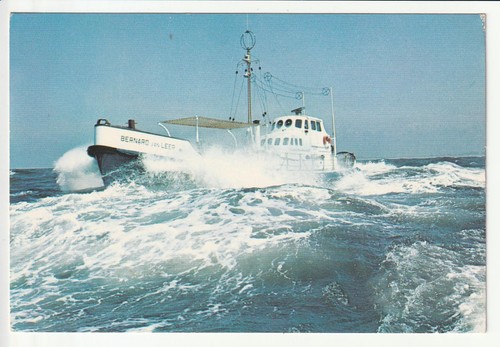 Cartolina nave scialuppa - , di