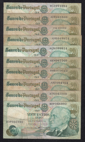 Lotto banconote portogallo - lotto,