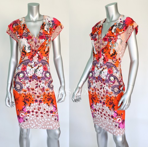 Roberto cavalli abito giardino - roberto,