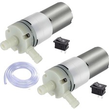 Pompa Acqua a Membrana 370 12V Mini Pompa Acqua Elettrica Pompa autoadescante DC