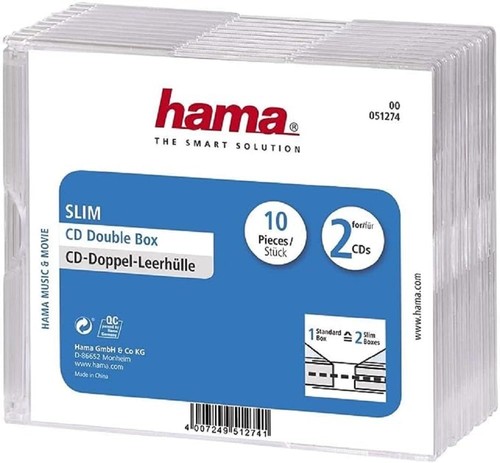 Hama custodia per - cd, jewel