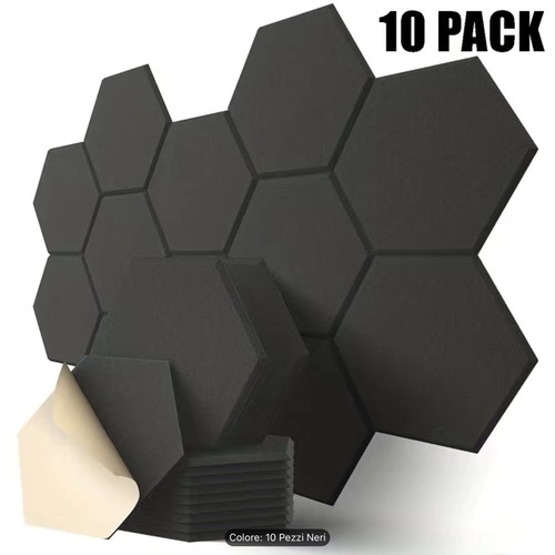 10pz pannelli fonoassorbenti - 10pz,