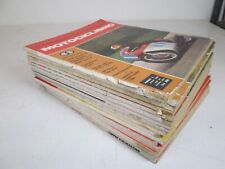 LOTTO 16 RIVISTA MOTOCICLISMO 1969 1973 MOTO GUZZI VESPA STRADA MOTOCROSS TRIAL