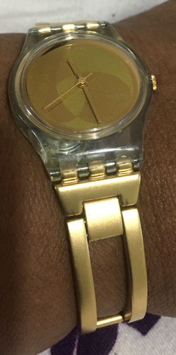 Vintage gold swatch 2000 - vintage, ag