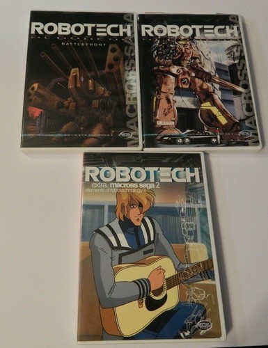 Robotech anime dvd lot the - 3,