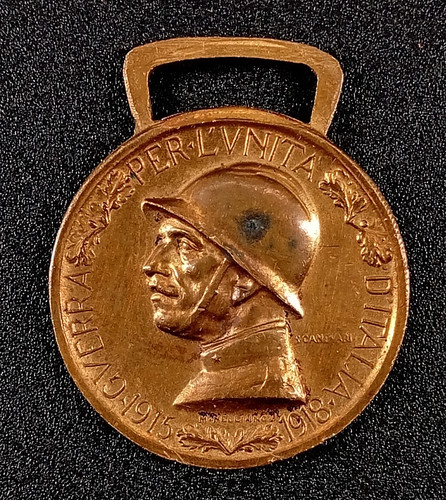 Medaglia ww1 coniata nel - medaglia,