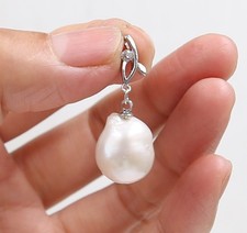 Ciondolo non forato perla dei