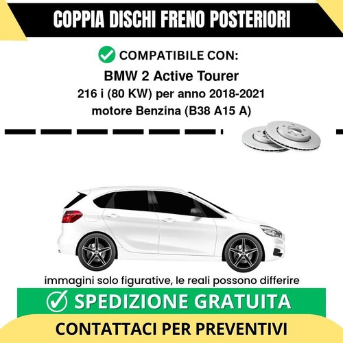 Coppia dischi freno posteriori - coppia,