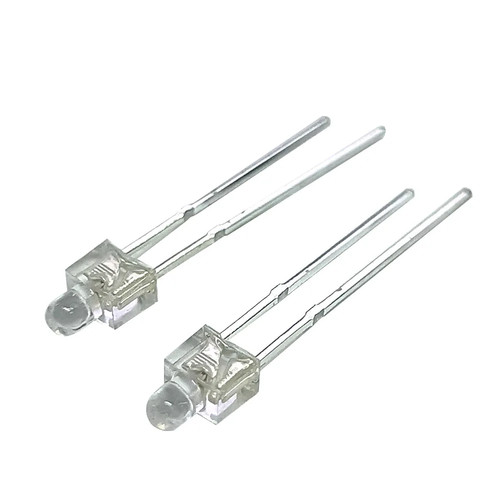 100pz luci led multicolore 2mm - multicolore,