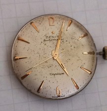 Movimento ZENITH Automatic 2522 P Funzionante Quadrante 29 mm 