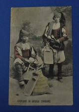 Cartolina Postcard Costume