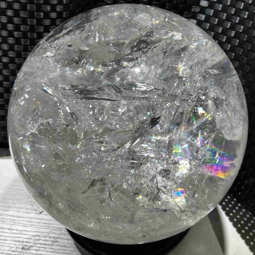 Sfera quarzo trasparente - sfera,
