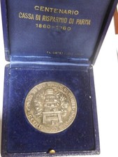 medaglia centenario banca