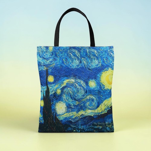 Borsa van gogh notte stellata - van,