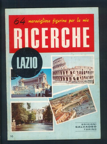 Album figurine ricerche lazio - figurine,