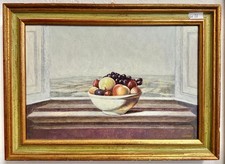 Dipinto ad olio su cartone di