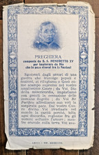 Santino Holy Card in San