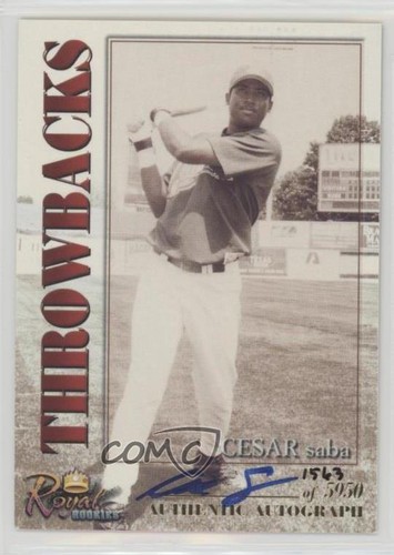 2001 royal rookies throwbacks - 2001,