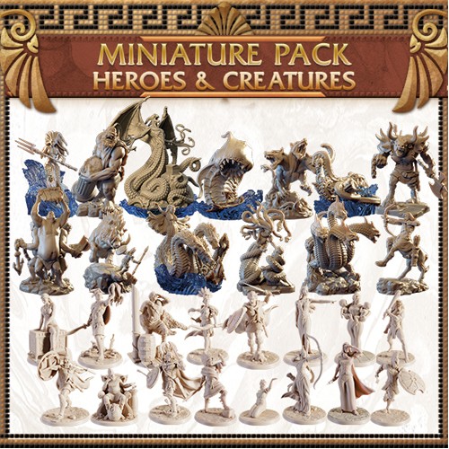 Cyclades creatures and heroes - creatures,
