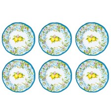 6er Set Colazione Piatto