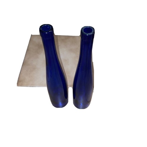 Bottiglie vetro blu - bottiglie,