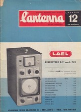 L'ANTENNA - Dicembre 1949 -