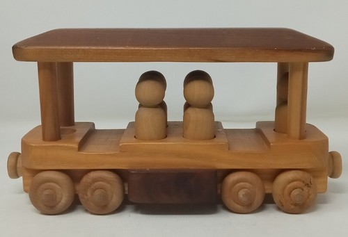 Treno trolley legno express - treno/trolley,