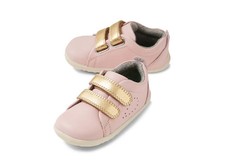 BOBUX Grasscourt Step Up Scarpe da Balletto per Neonati Ragazze in Pelle Rosa