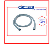  TUBO SCARICO LAVATRICE  LUNGHEZZA 200cm DIRITTO Ø21-29mm UNIVERSALE