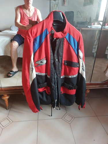 Giacca moto uomo con - giacca,