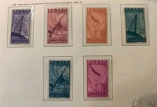 Repubblica 1947 Posta Aerea Radio nuova ** mnh