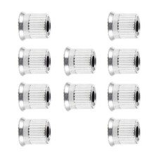  10 pezzi parti di utensili per smerigliatrice: dadi a serraggio rapido per smerigliatrice elettrica - rettifica