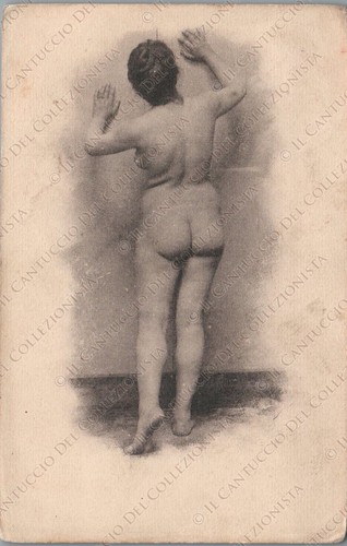 1900c woman nude back erotic - nude,
