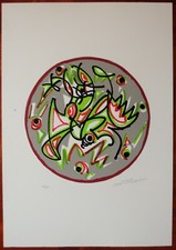 UMBERTO MASTROIANNI serigrafia