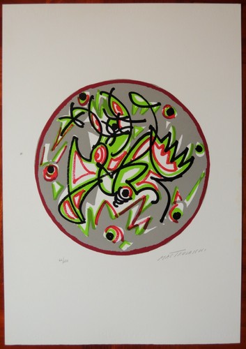 Umberto mastroianni serigrafia - mastroianni,
