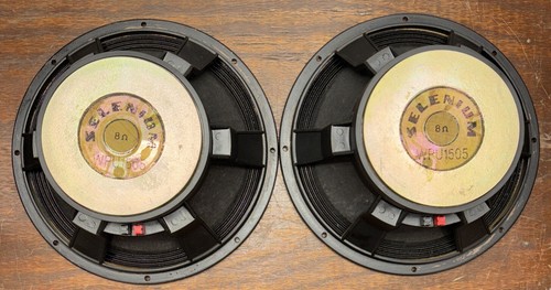 Coppia altoparlanti woofer