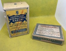 ANTICHE SCATOLE MEDICINE PIENE ANNI 1930 BARONI MAESTRETTI TORINO MILANO LOTTO 2