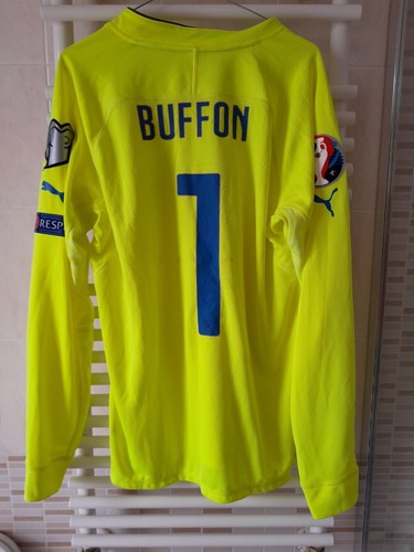 Maglia buffon indossata euro - maglia,