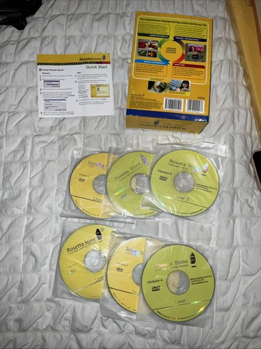 Rosetta stone version 4 - stone®,