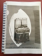 Juke box Copia del Manuale (inglese) del AMI I a rotella 120 e 200 selezioni